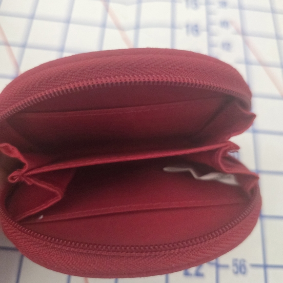 DISNEY Baby Black and Red Bow Pacifier Pouch/ Coin Pouch - Picture 5 of 6